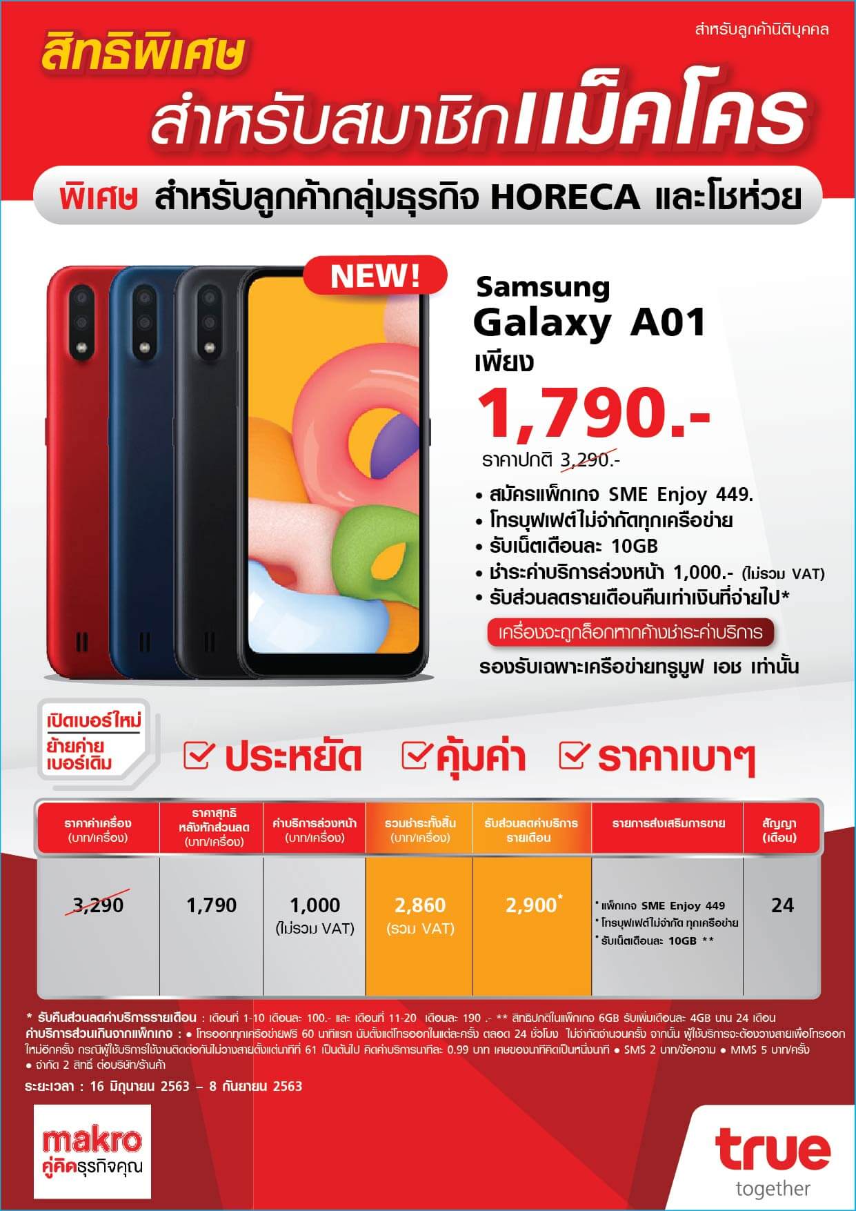 สิทธิพิเศษ สำหรับสมาชิกแม็คโคร